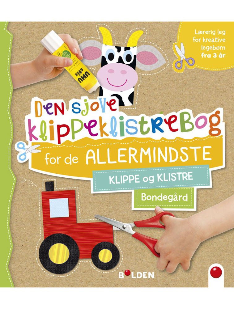 Den sjove klippeklistrebog - Bondegård